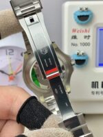 VS Factory Rolex Yacht-Master 40mm Blue Sunburst Dial Platinum Bezel Oyster Bracelet (126622) 1:1 Super Clone – DD3235 Movement – Bild 7