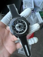 VS Factory Omega Seamaster Planet Ocean 600M Worldtimer “Stealth Black” Custom （220.92.43.22.99.001）1:1 Super Clone – DD Caliber 8938 – Bild 3