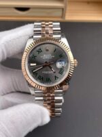 VS Factory Rolex Datejust 41 “Wimbledon” Everose Gold (126331) 1:1 Super Clone – DD3235 Movement – Bild 2