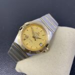 VS Factory Omega Constellation 38mm Two-Tone Yellow Gold Textured Dial (123.20.38.21.08.001) 1:1 Super Clone – DD8500 Movement – Bild 5