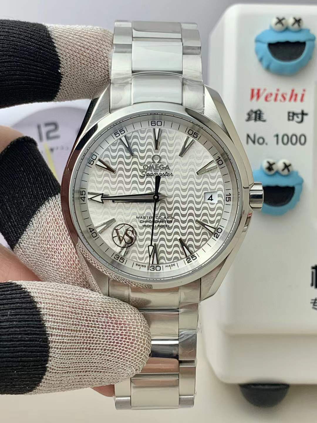 vsf-15802-980f3735d9-2026-04-24_145513_949 VS Factory Omega Seamaster Aqua Terra 150M “Silver Wave” (231.10.42.21.02.006) 1:1 Super Clone – DD8500 Movement – Bild 1