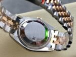 VS Factory Rolex Datejust 36mm Slate Fluted Motif Dial Fluted Bezel Two-Tone Rose Gold Jubilee Bracelet (126231) 1:1 Super Clone – DD3235 Movement – Bild 9
