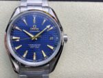 VS Factory Omega Seamaster Aqua Terra 150M 41.5mm Blue Wave Dial 18K Yellow Gold Hands Stainless Steel Bracelet (231.10.42.21.03.006) 1:1 Super Clone – DD8500 Movement – Bild 2