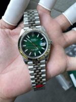 VS Factory Rolex Datejust 41mm Gradient Green Dial (126334) 1:1 Super Clone – DD3235 Movement – Bild 5
