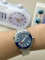 VS Factory Omega Seamaster Planet Ocean 600M GMT Blue Dial (215.30.44.22.03.001) 1:1 Super Clone – DD8906 Movement – Bild 7