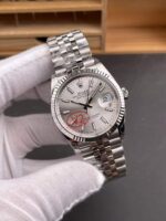 VS Factory Rolex Datejust 36 Silver Dial (126234) 1:1 Super Clone – DD3235 Movement – Bild 3