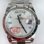 VS Factory Rolex Day-Date 40 Mother of Pearl Dial (228239) 1:1 Super Clone – DD3255 Movement – Bild 6