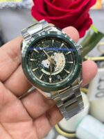 VS Factory Omega Seamaster Aqua Terra 150M Worldtimer 43mm Green Dial Ceramic Bezel (220.10.43.22.10.001) 1:1 Super Clone – DD8938 Movement – Bild 4