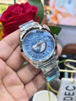 VS Factory Omega Seamaster Aqua Terra 150M Worldtimer 43mm “Summer Blue” 75th Anniversary (220.10.43.22.03.002) 1:1 Super Clone -DD8938 Movement – Bild 9