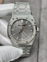 VSF AP Royal Oak 15510ST grey dial full front view