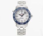 VS Factory Omega Seamaster Diver 300M 42mm White Dial Blue Bezel (210.30.42.20.04.002) 1:1 Super Clone – DD8800 Movement – Bild 2