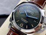 VS Factory Panerai Luminor Marina 44mm Green Sunburst Dial (PAM01116) 1:1 Super Clone – DDP.9010 Movement – Bild 9