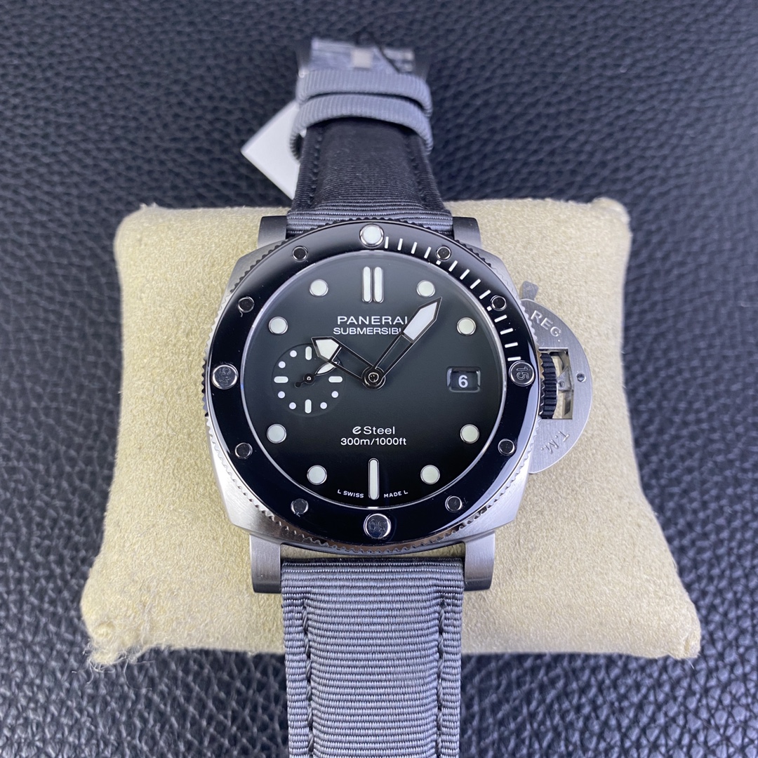 i1670751043_997_0-1 VS Factory Panerai Submersible QuarantaQuattro 44mm Grigio Roccia (PAM01288) 1:1 Super Clone – DDP.900 Movement – Bild 1