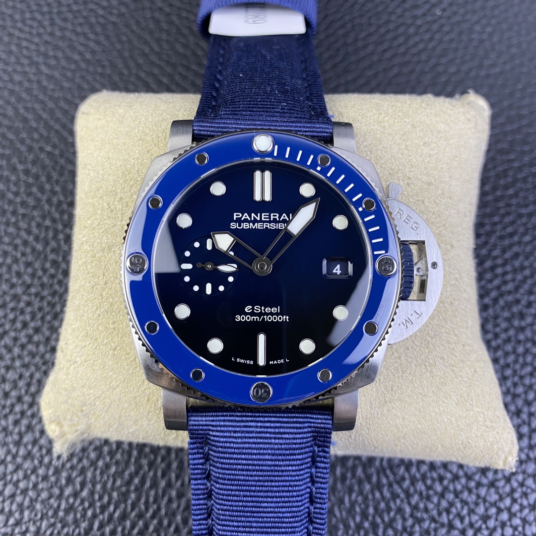 i1672052338_7980_0 VS Factory Panerai Submersible QuarantaQuattro 44mm Blue Gradient Dial (PAM01289) 1:1 Super Clone – DDP.900 Movement – Bild 1