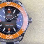 VS Factory Omega Seamaster Ultra Deep 45.5mm Orange Bezel Grey Dial (215.30.46.21.06.001) 1:1 Super Clone – DD8912 Movement – Bild 10