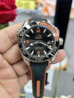 VS Factory Omega Seamaster Planet Ocean 600M 43.5mm Black/Orange Dial (215.32.44.21.01.001) 1:1 Super Clone – DD8900 Movement – Bild 2