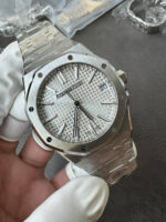 VS Factory Audemars Piguet Royal Oak 41mm Silver Dial (15510ST) 1:1 Super Clone – DD4302 Movement – Bild 3