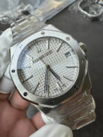 VS Factory Audemars Piguet Royal Oak 41mm Silver Dial (15510ST) 1:1 Super Clone – DD4302 Movement – Bild 4
