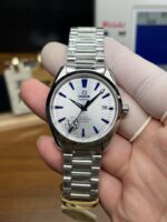VS Factory Omega Seamaster Aqua Terra 150M 39.2mm Silver Dial Blued Hour Markers and Hands Smooth Bezel (2503.33.00) 1:1 Super Clone – DD2500 Movement – Bild 2