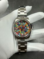 VS Factory Rolex Oyster Perpetual 41mm Multicolor Dial Smooth Bezel Oyster Bracelet(134300) 1:1 Super Clone – DD3230 Movement – Bild 2