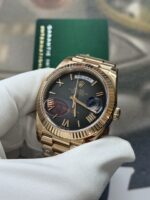 VS Factory Rolex Day-Date 40mm Everose Gold Ombré Grey Roman Dial (228235) 1:1 Super Clone – DD3255 Movement – Bild 3