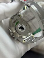 VS Factory Rolex Cosmograph Daytona 40mm Platinum Ice Blue Baguette Diamond Dial (116506) 1:1 Super Clone – DD4130 Movement – Bild 7