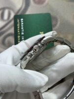 VS Factory Rolex Cosmograph Daytona 40mm Platinum Ice Blue Baguette Diamond Dial (116506) 1:1 Super Clone – DD4130 Movement – Bild 8