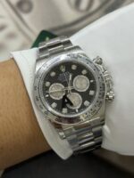 VS Factory Rolex Cosmograph Daytona 40mm Black Diamond Dial (126509) 1:1 Super Clone – DD4131 Movement – Bild 3