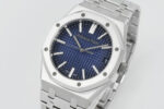 VSF AP 15510BC smoked blue dial three-quarter view