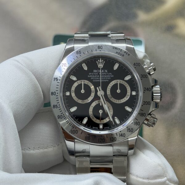 VS Factory Rolex Cosmograph Daytona 40mm Black Dial (116520) 1:1 Super Clone – DD4130 Movement