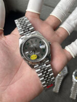 VS Factory 126334 Slate Wimbledon dial with green Roman numerals free-sprung product image 01