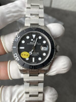 VS Factory 226627 Intense black dial with luminous hour markers free-sprung product image 15