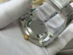 VSF Oyster Perpetual 136003 solid caseback and bracelet rear view
